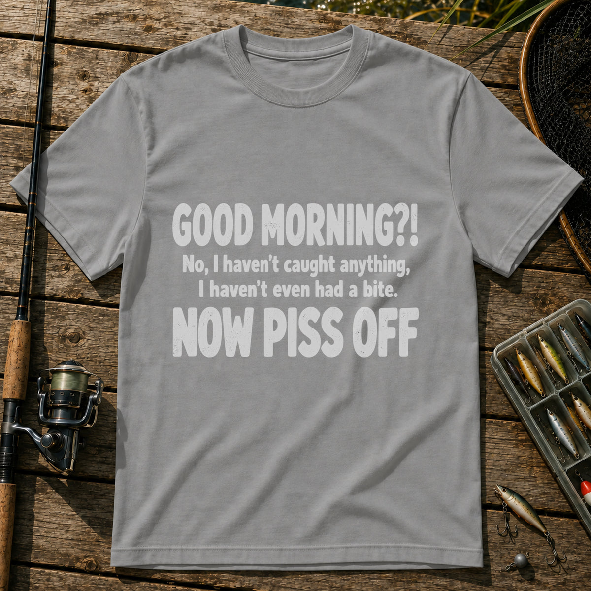 Bad Start T-Shirt in Grey