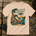 Fishing Mode T-Shirt in Cream