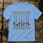 All Rods T-Shirt in Blue