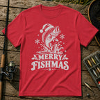 Fishmas T-Shirt in Red