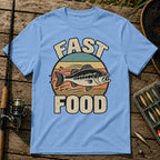 Fast Food T-Shirt in Blue