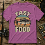 Fast Food T-Shirt in Berry