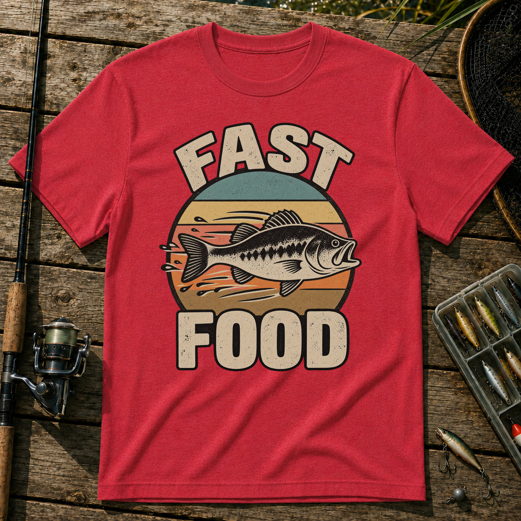 Fast Food T-Shirt in Red