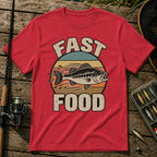 Fast Food T-Shirt in Red