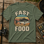 Fast Food T-Shirt in Military