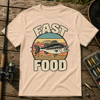 Fast Food T-Shirt in Cream
