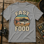 Fast Food T-Shirt in Grey