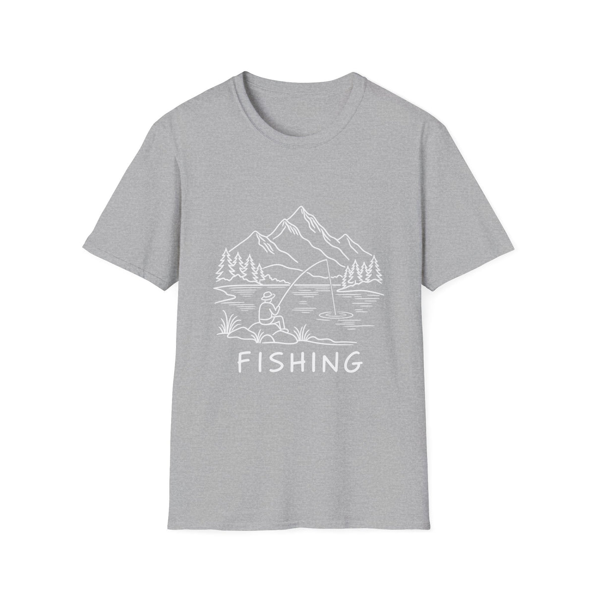 Fishing Landscape T-Shirt