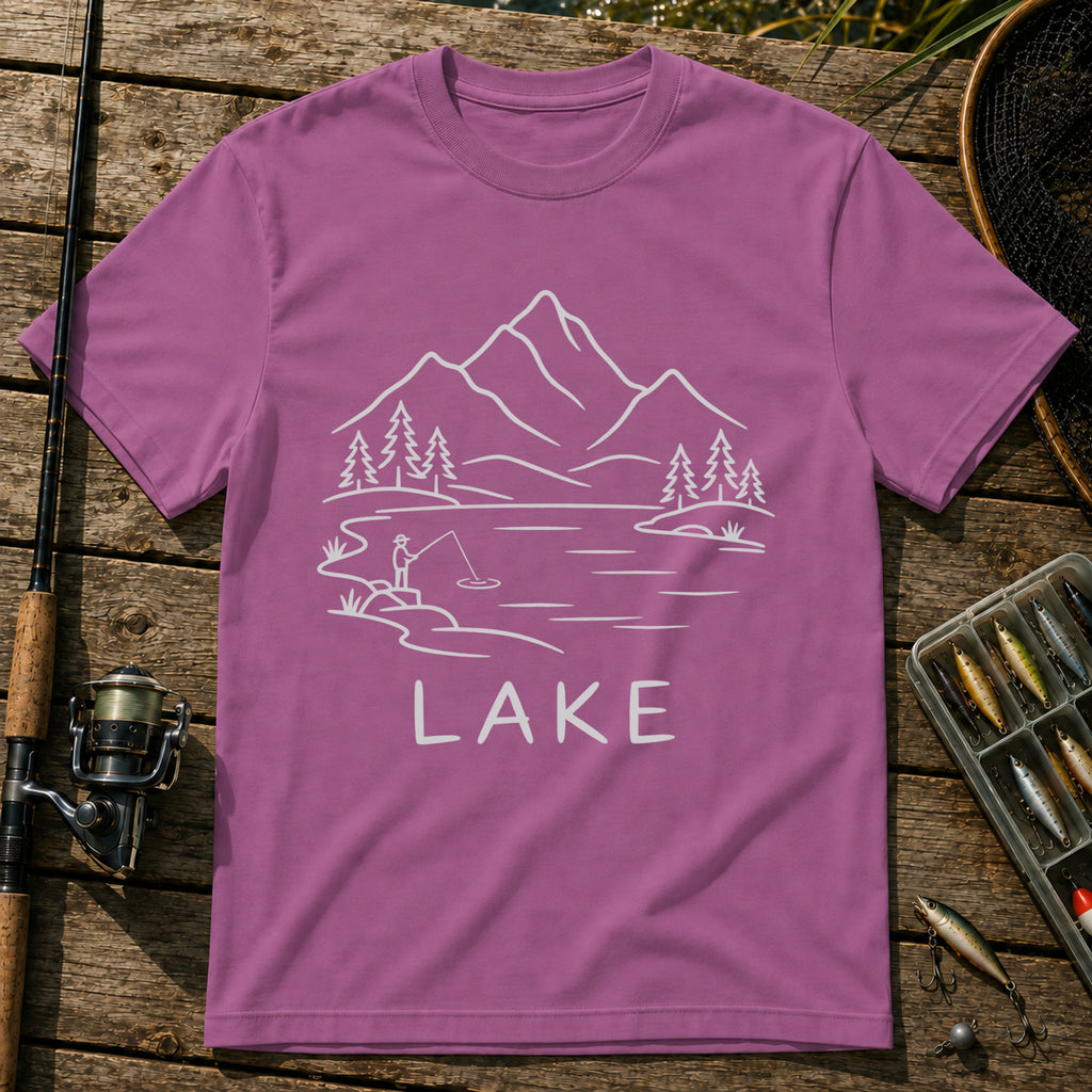 Lake T-Shirt in Berry