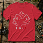 Lake T-Shirt in Red