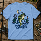 Night Jump T-Shirt in Blue