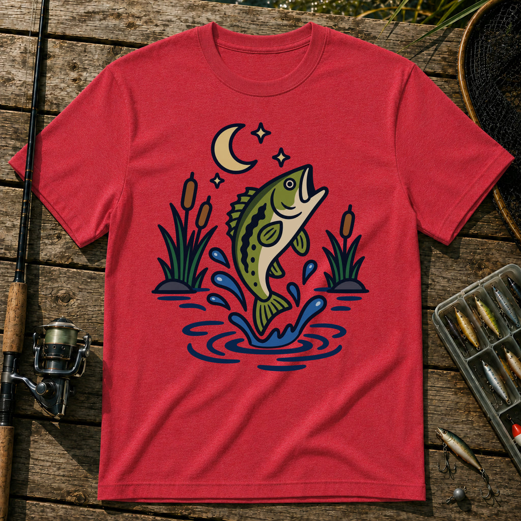 Night Jump T-Shirt in Red