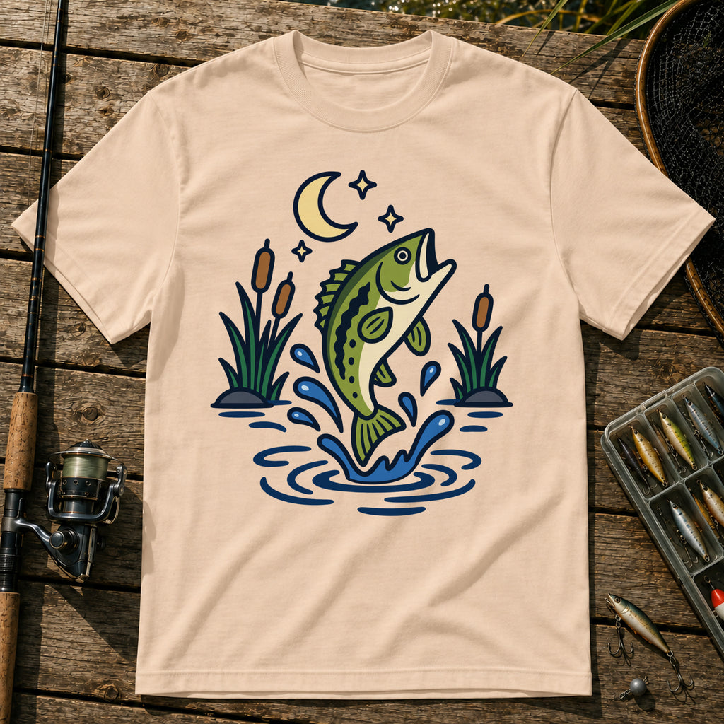 Night Jump T-Shirt in Cream