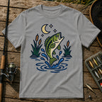 Night Jump T-Shirt in Grey