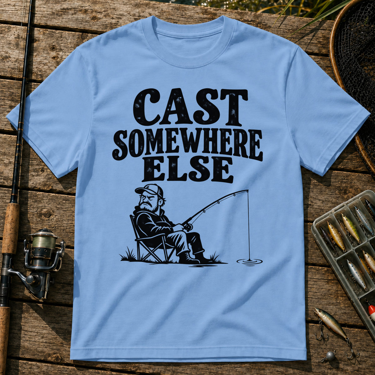 Somewhere Else T-Shirt in Blue