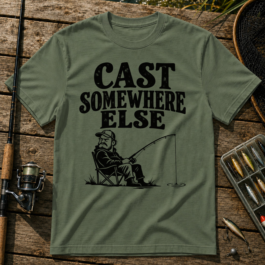 Somewhere Else T-Shirt in Military