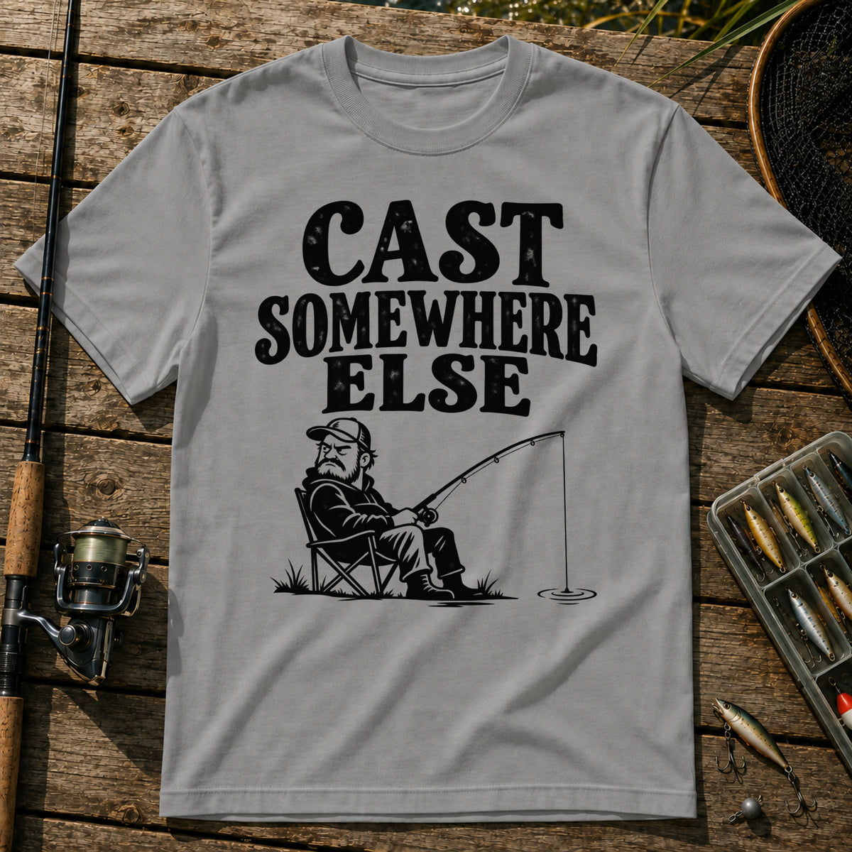 Somewhere Else T-Shirt in Grey