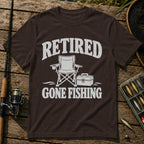 Retired T-Shirt in Brown