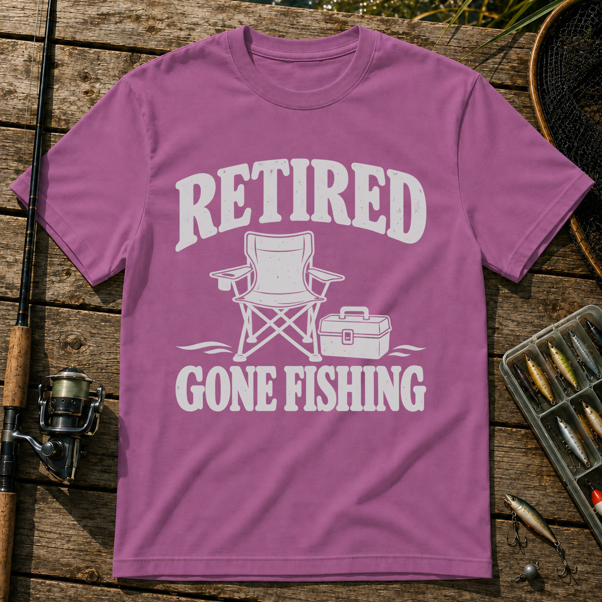 Retired T-Shirt in Berry