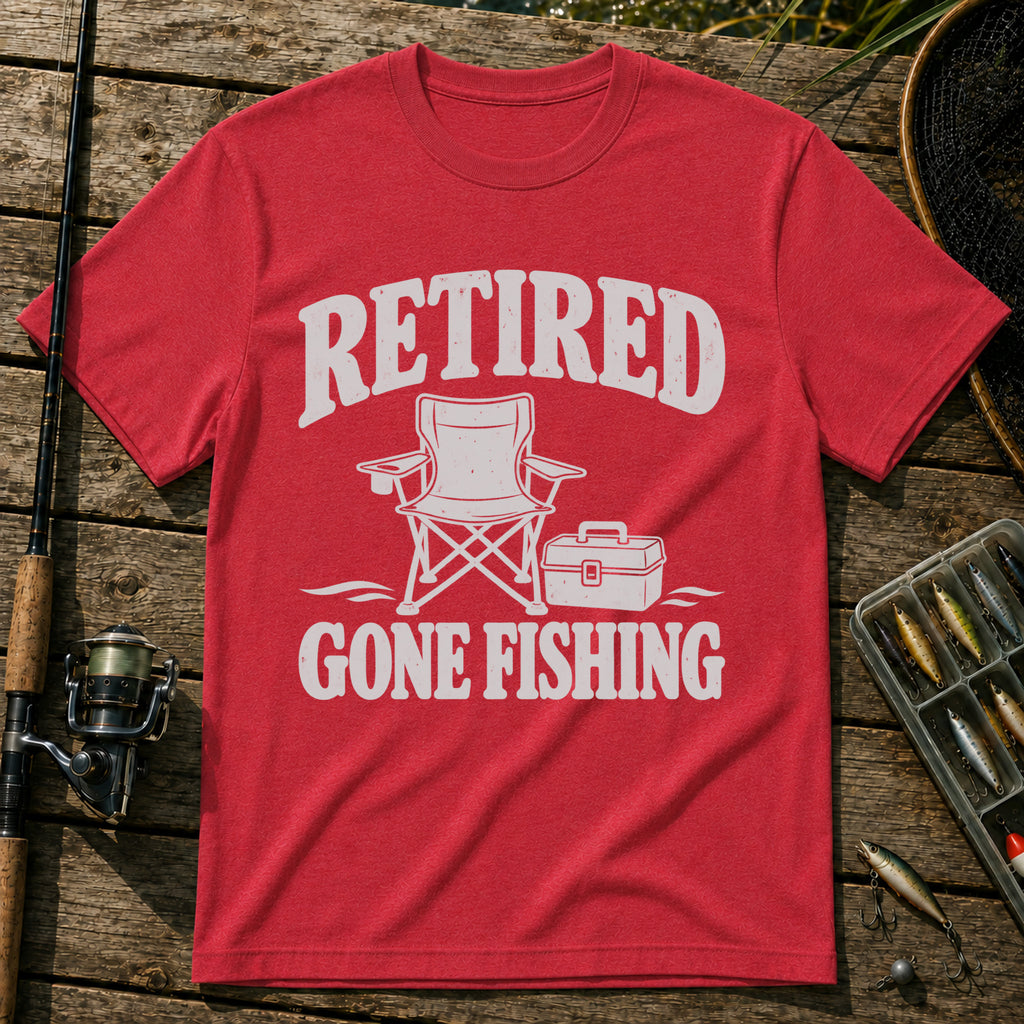 Retired T-Shirt in Red
