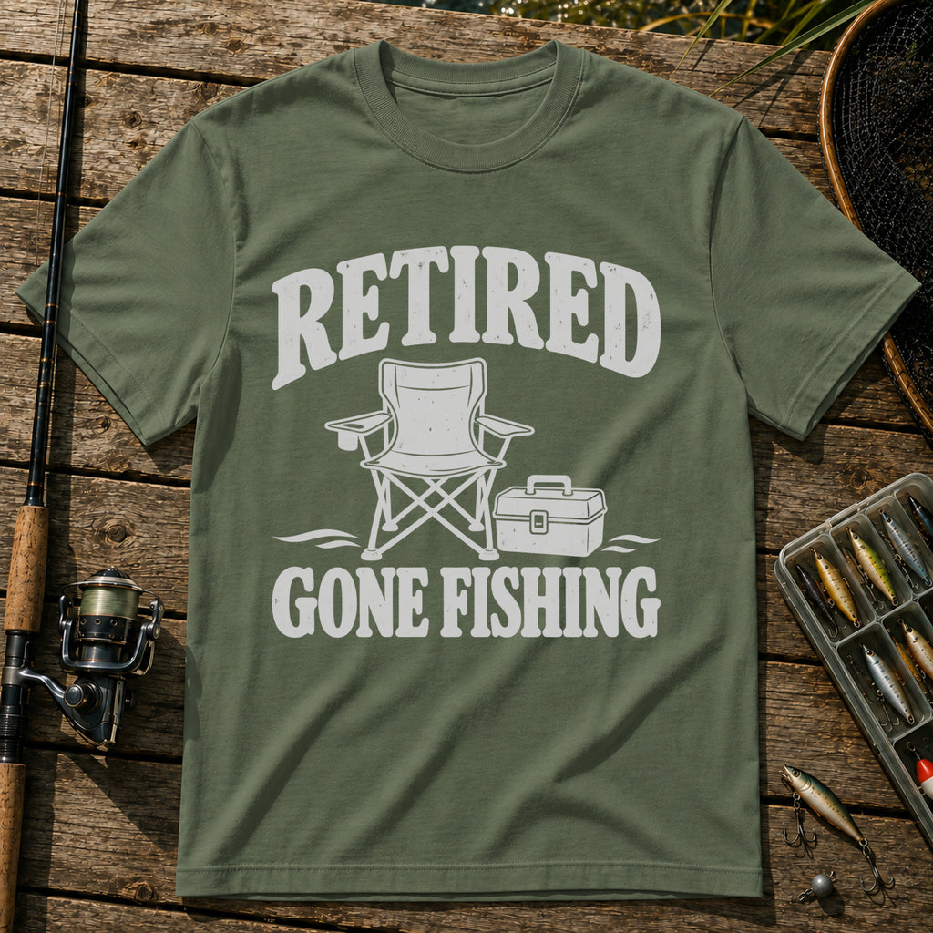Retired T-Shirt in Military