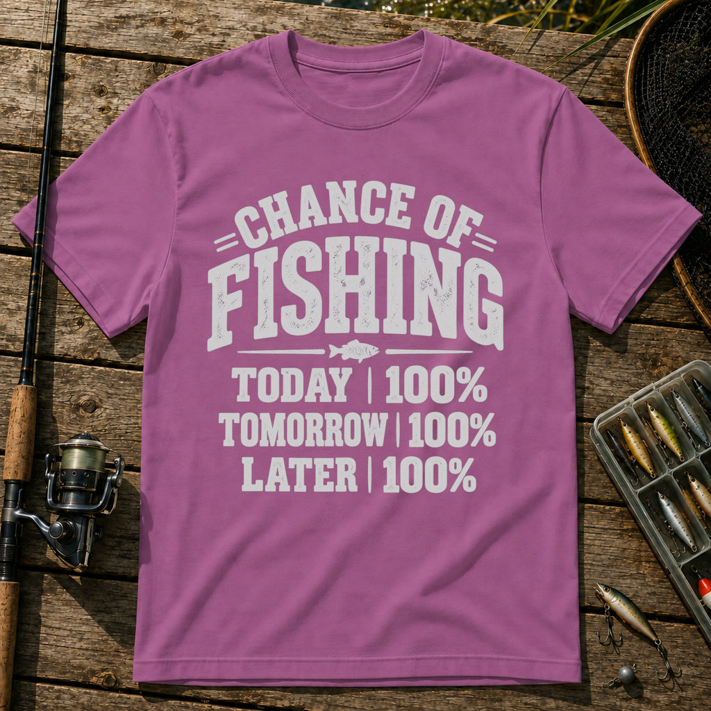 Good Chance T-Shirt in Berry
