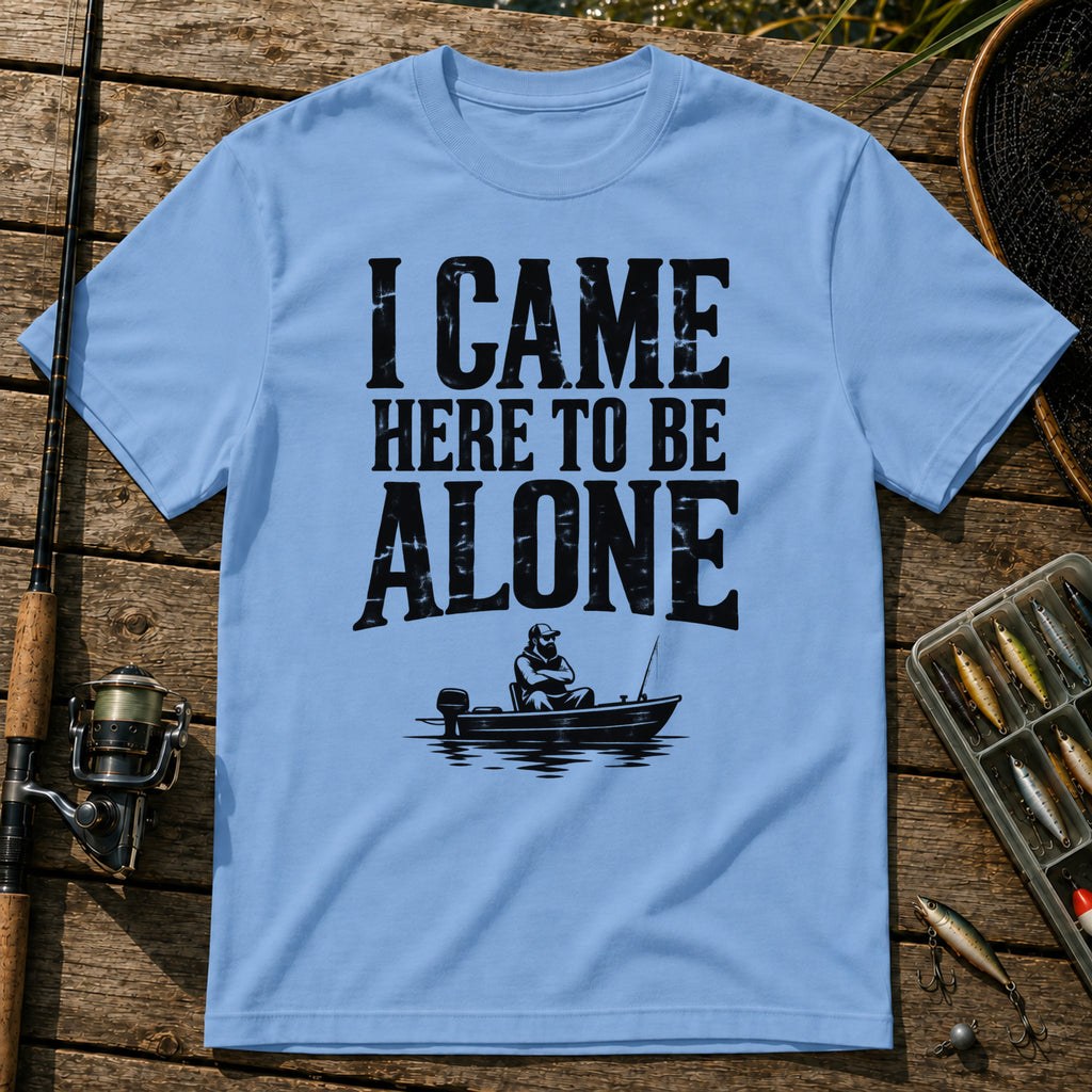 Be Alone T-Shirt in Blue