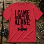Be Alone T-Shirt in Red