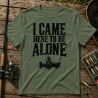 Be Alone T-Shirt in Military