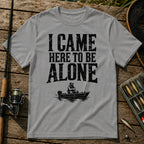 Be Alone T-Shirt in Grey