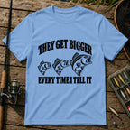 Get Bigger T-Shirt in Blue