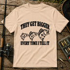 Get Bigger T-Shirt in Cream