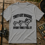 Get Bigger T-Shirt in Grey
