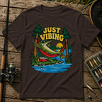 Lying Down T-Shirt in Brown