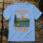 Protect Our Lakes T-Shirt in Blue