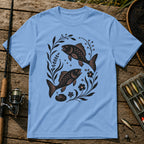 Flower Fish T-Shirt in Blue