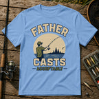 Faster Casts T-Shirt in Blue