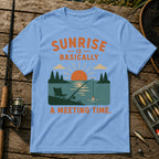 Sunrise Meeting T-Shirt in Blue