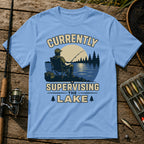 Supervising Lake T-Shirt in Blue