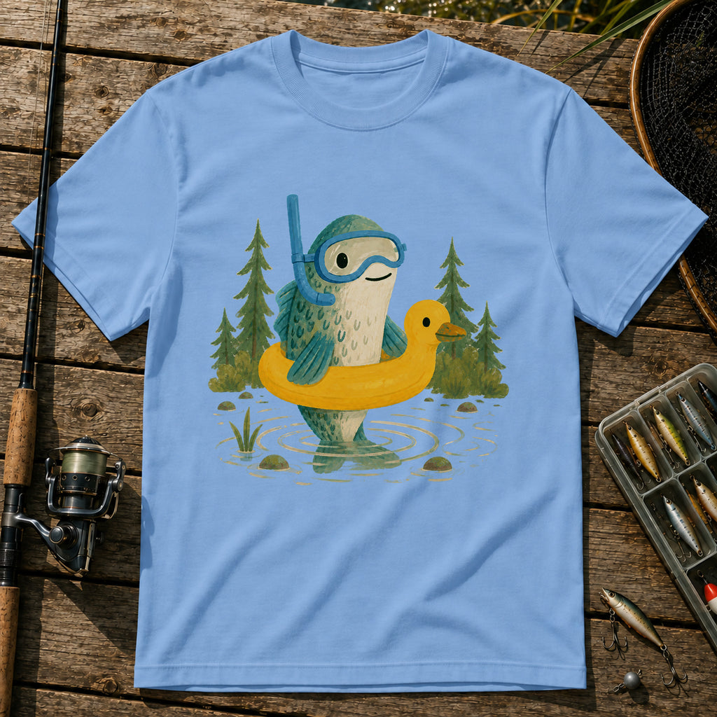 Snorkel Fish T-Shirt in Blue