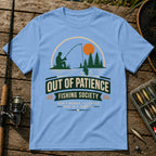 Out Of Patience T-Shirt in Blue