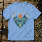 Flower Lake T-Shirt in Blue
