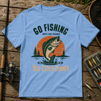 Go Fishing T-Shirt in Blue