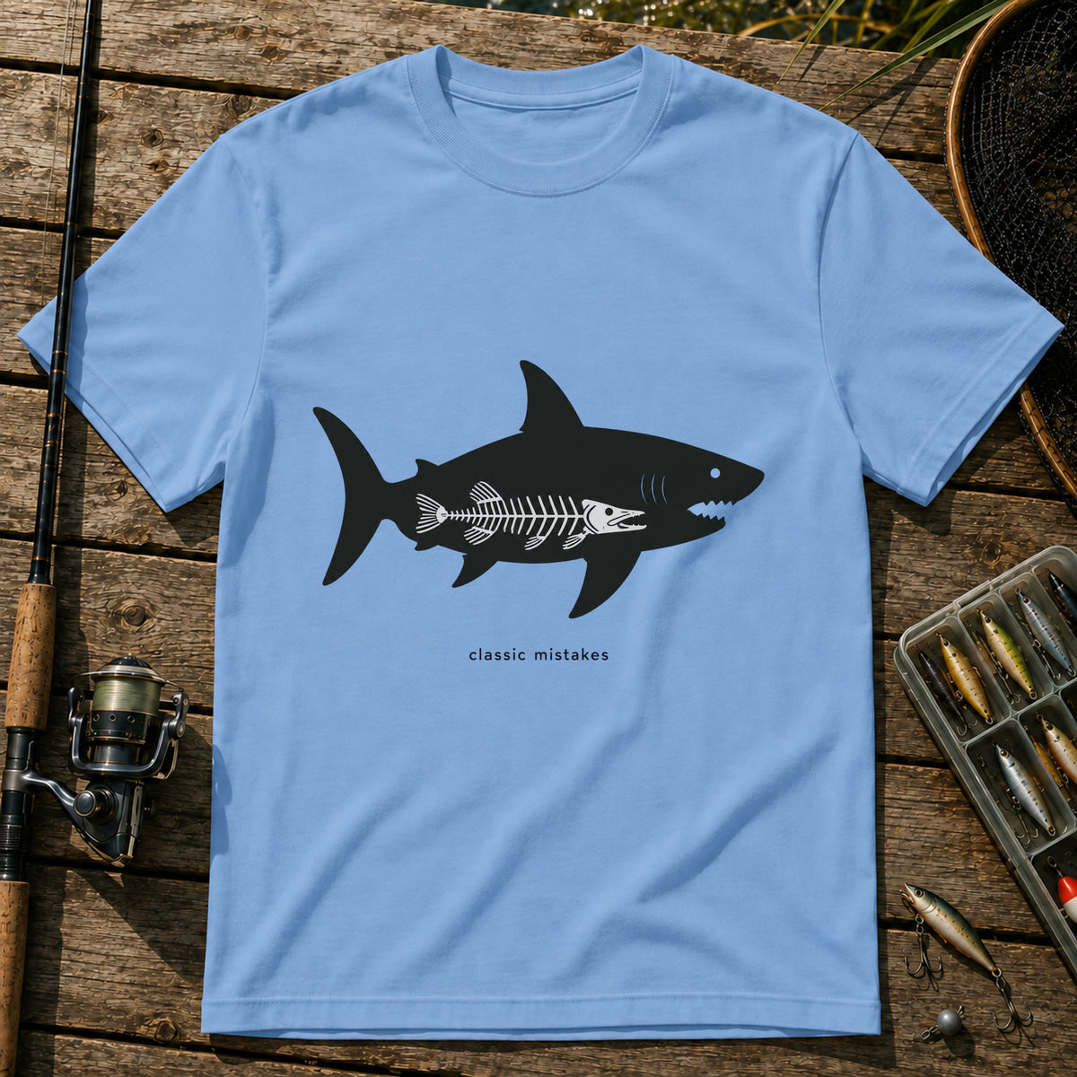 Classic Mistakes T-Shirt in Blue