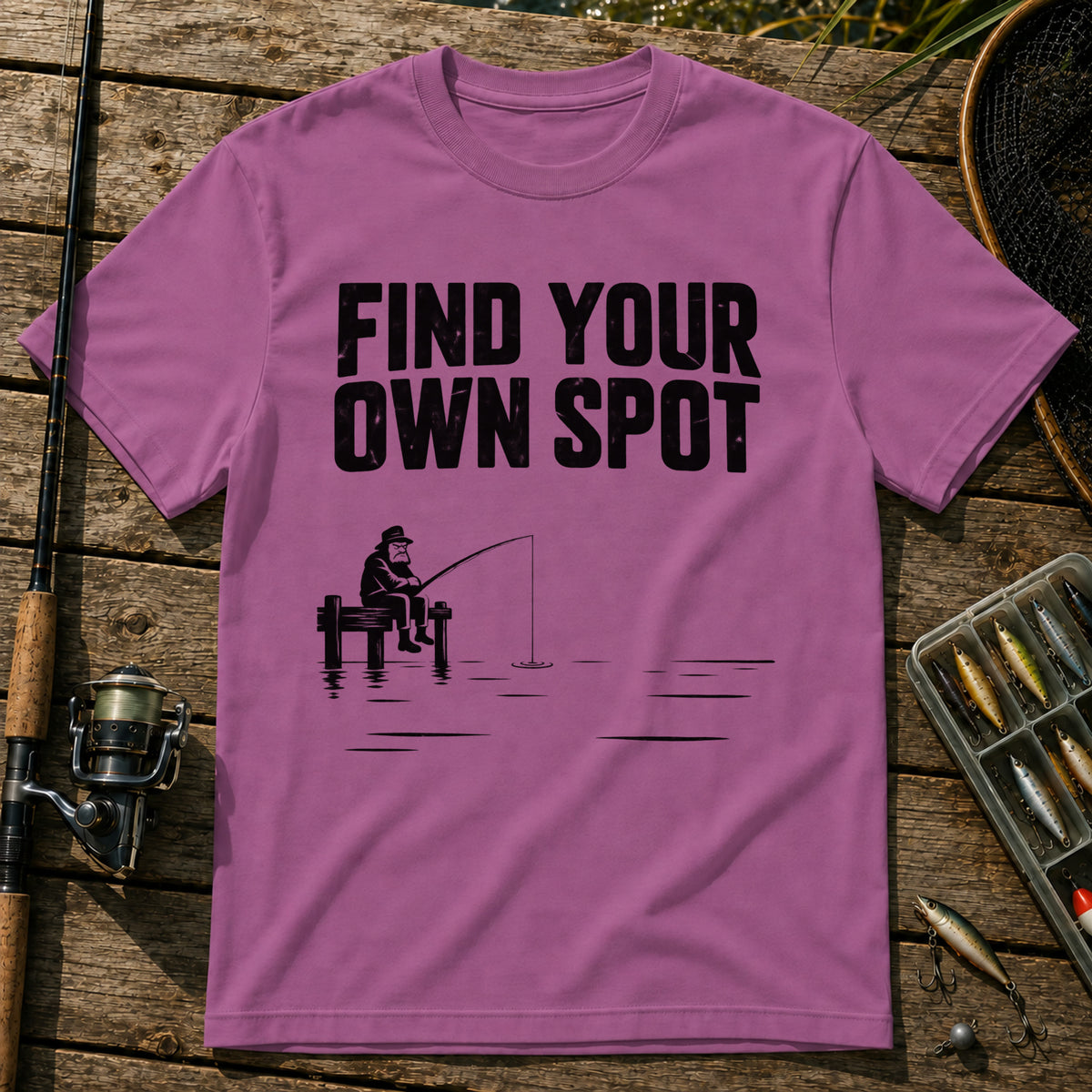 Own Spot T-Shirt in Berry