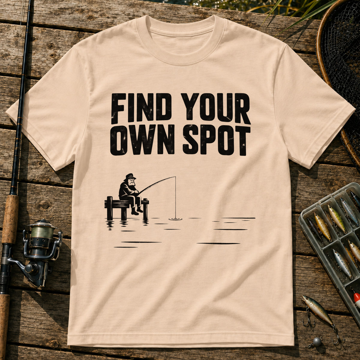Own Spot T-Shirt in Cream