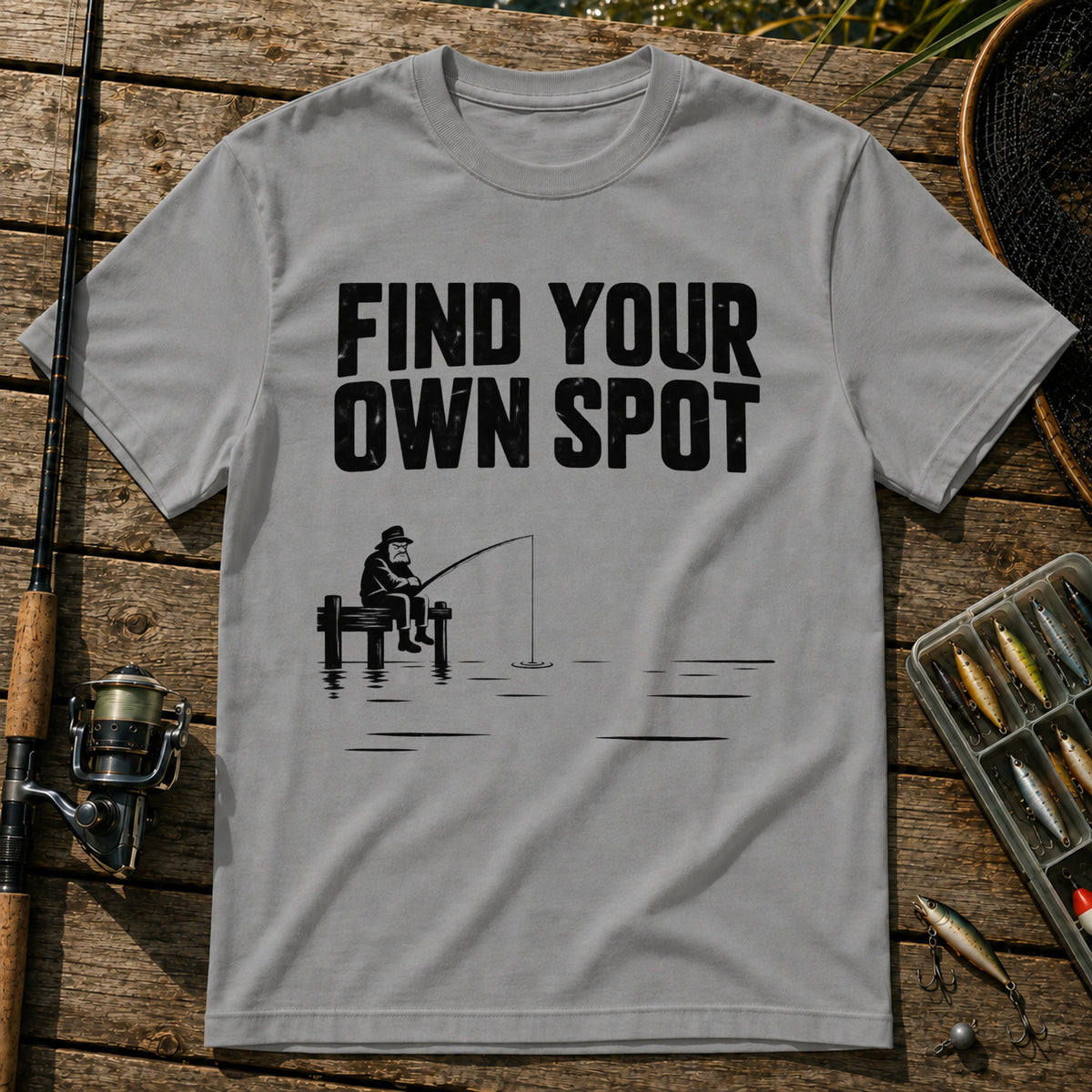 Own Spot T-Shirt in Grey