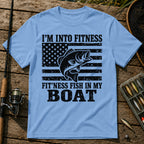 Fitness US T-Shirt in Blue