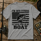 Fitness US T-Shirt in Grey