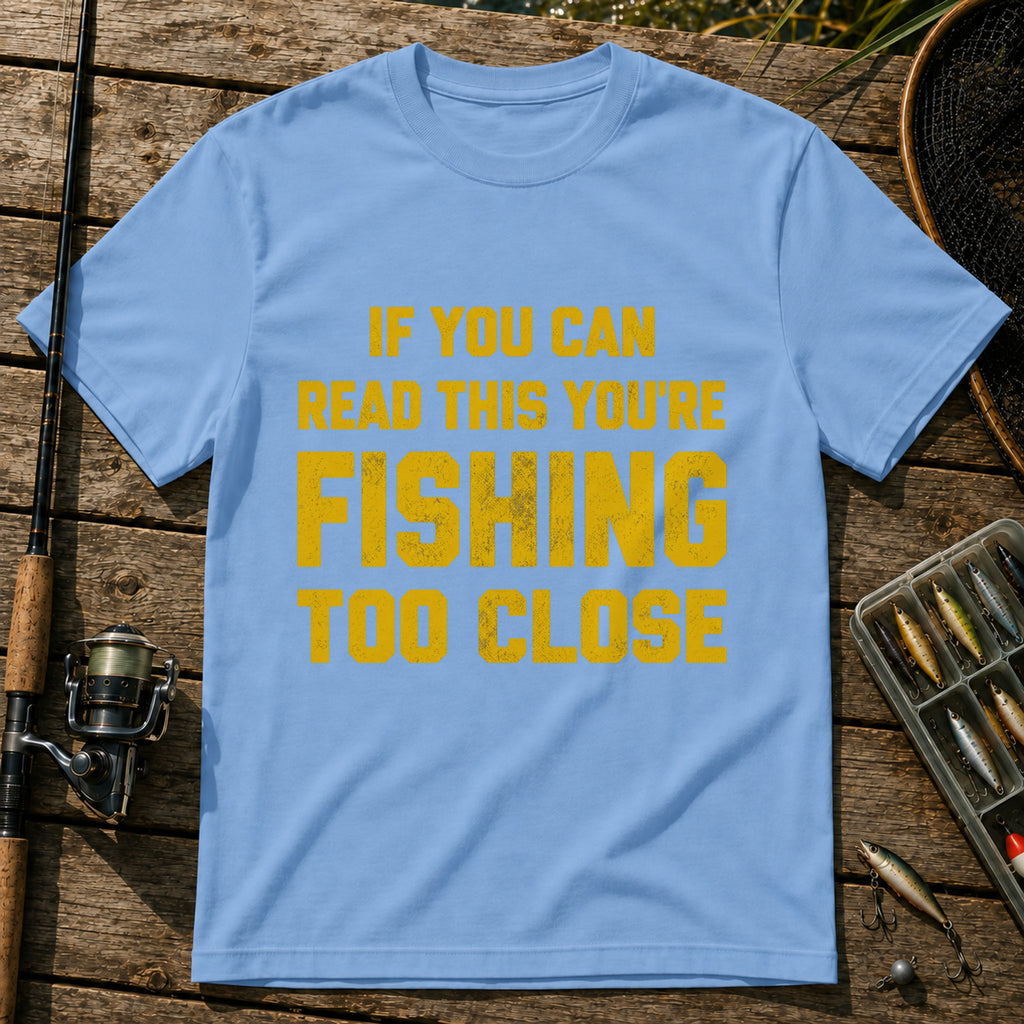 Too Close T-Shirt in Blue